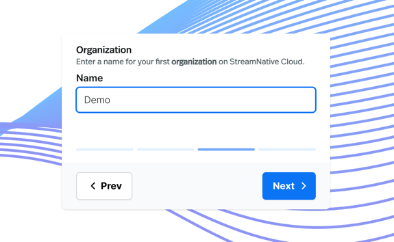 Create organization